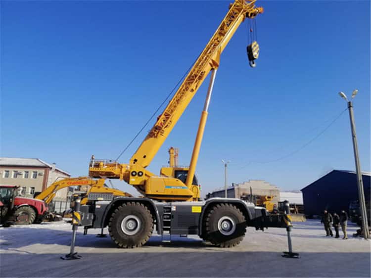XCMG 90 ton Rough Terrain Crane Hydraulic crane RT90U 4 wheel crane terrain rough for sale